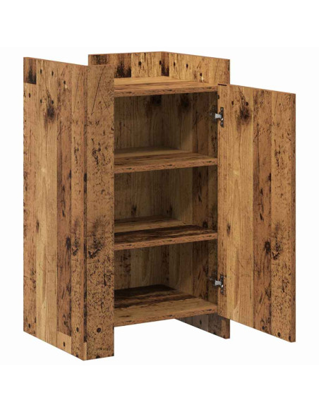 Credenza Legno vecchio 45 x 35 x 75 cm