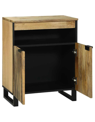 Credenza Marrone 60 x 33 x 75 cm legno massello di mango