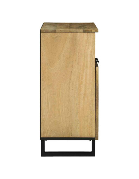 Credenza Marrone 60 x 33 x 75 cm legno massello di mango
