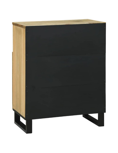 Credenza Marrone 60 x 33 x 75 cm legno massello di mango