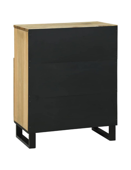 Credenza Marrone 60 x 33 x 75 cm legno massello di mango