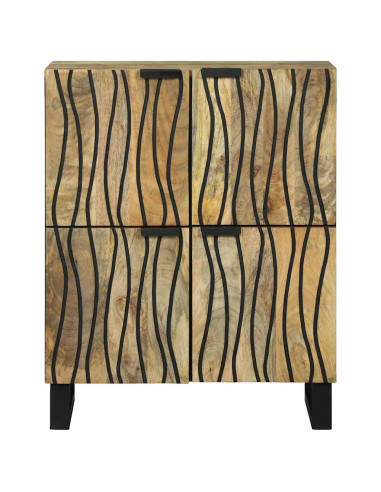 Credenza Marrone 60 x 33 x 75 cm legno massello di mango