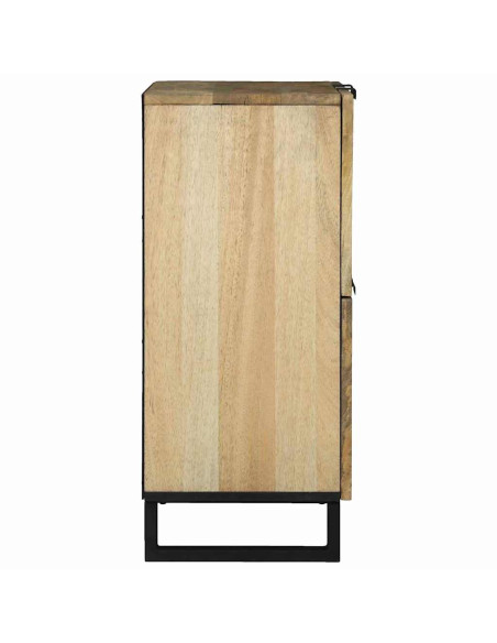 Credenza Marrone 60 x 33 x 75 cm legno massello di mango
