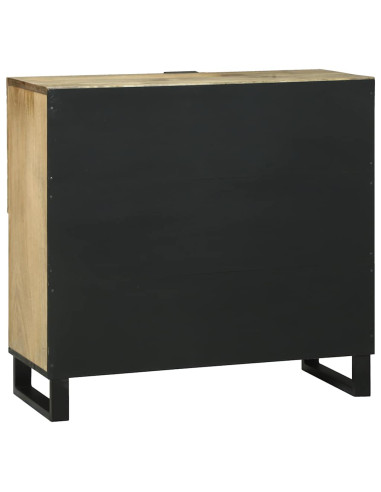 Credenza Marrone 80 x 33 x 75 cm legno massello di mango