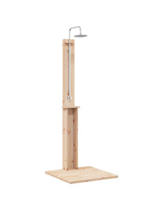 Doccia da esterno Naturale 75 x 76 x 217 cm 2