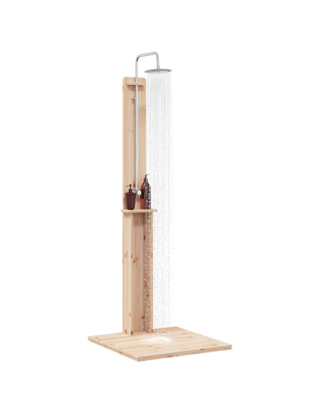 Doccia da esterno Naturale 75 x 76 x 217 cm
