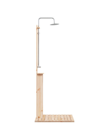 Doccia da esterno Naturale 75 x 76 x 217 cm