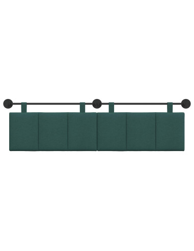 Testata appesa Rigato Verde Scuro 170 x 55 x 5 cm Tessuto