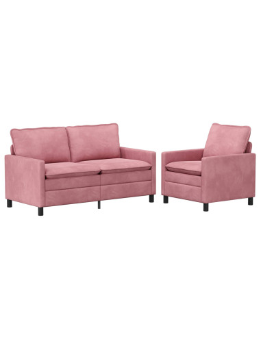 Set di divani 2 pcs Rosa Velluto