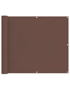 Schermo da balcone Marrone 100 x 800 cm Tessuto Oxford 2