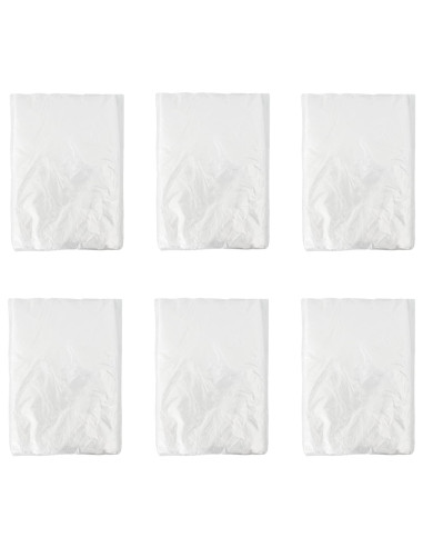 Foglio antipolvere 6 pcs Trasparente 400 x 500 cm HDPE