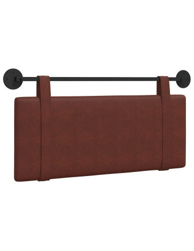 Testata appesa Marrone Lucido 110 x 55 x 5 cm PU Antico