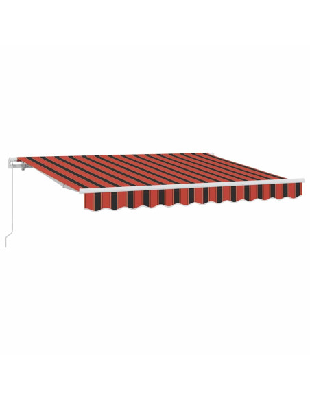 Tenda Retrattile Arancione 250 x 200 cm Tessuto