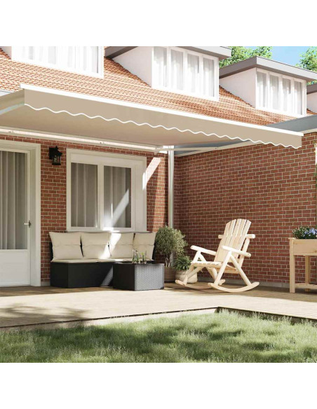Tenda a Braccio Beige 430 x 20 cm Tela