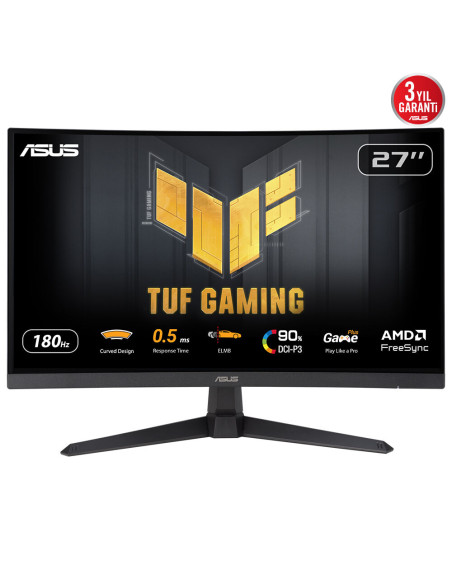 ASUS TUF Gaming VG27WQ3B Monitor PC 68,6 cm (27") 2560 x 1440 Pixel Quad HD LCD Nero