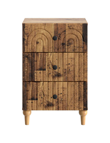 Armadio da Notte con cassetto Legno antico 43x 41 x 66,5 cm