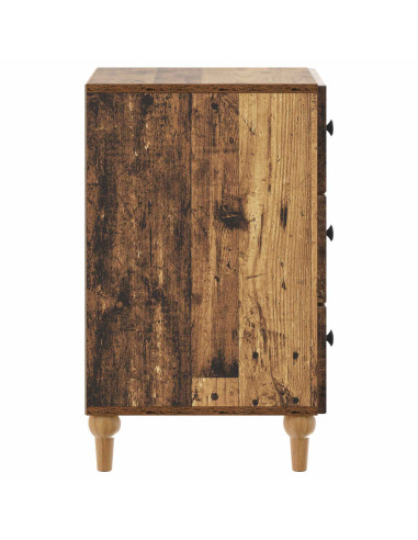 Armadio da Notte con cassetto Legno antico 43x 41 x 66,5 cm