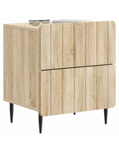 Armadio da Notte con cassetto Rovere Sonoma 43 x 34,5 x 49,5 cm 2