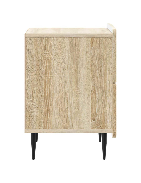 Armadio da Notte con cassetto Rovere Sonoma 43 x 34,5 x 49,5 cm