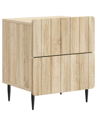 Armadio da Notte 2 pcs Rovere Sonoma 43 x 34,5 x 49,5 cm