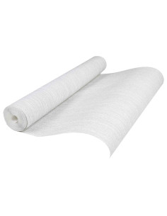 Carta da parati Solida 3D Rigato Grigio Chiaro 10 x 0,53 m