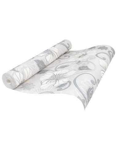Carta da parati Solida 3D Fiore 10 x 0,53 m Tessuto Non Tessuto