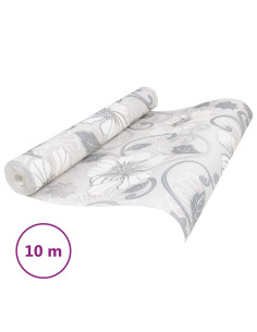 Carta da parati Solida 3D Fiore 10 x 0,53 m Tessuto Non Tessuto 2