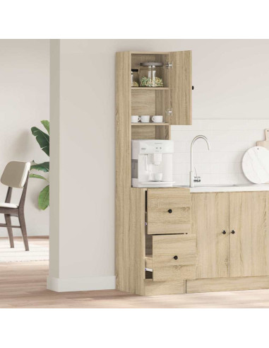 Mobile da cucina Beige 35 x 50 x 180 cm Legno multistrato