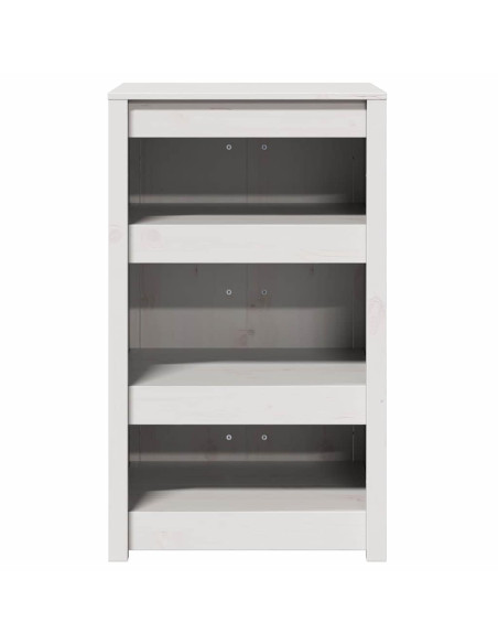 Mobile da cucina Bianco 55 x 55 x 92 cm Pino massello