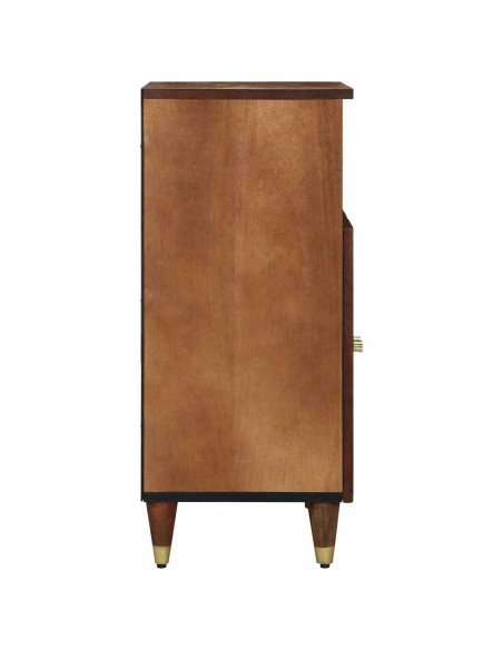 Credenza Marrone 60 x 33 x 75 cm Legno di mango massello