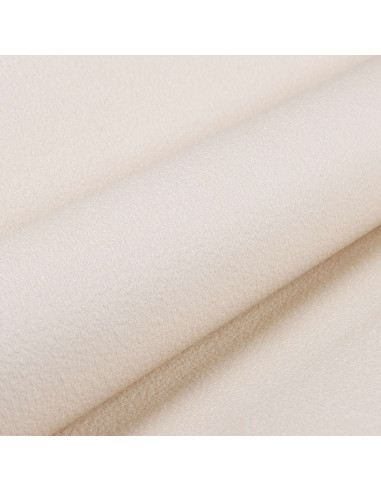 Carta da parati Solida 3D Crema 10 x 0,53 m Tessuto Non Tessuto