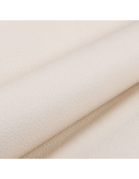 Carta da parati Solida 3D Crema 10 x 0,53 m Tessuto Non Tessuto