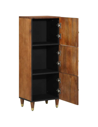 Credenza Marrone 40 x 33 x 110 cm Legno di mango massello