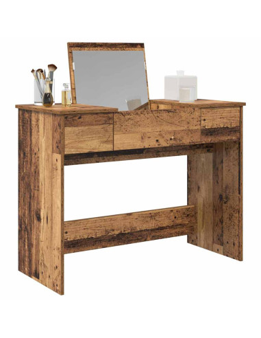 Tavolo per Cosmetici Legno vecchio 100 x 45 x 76 cm