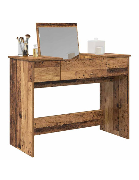 Tavolo per Cosmetici Legno vecchio 100 x 45 x 76 cm