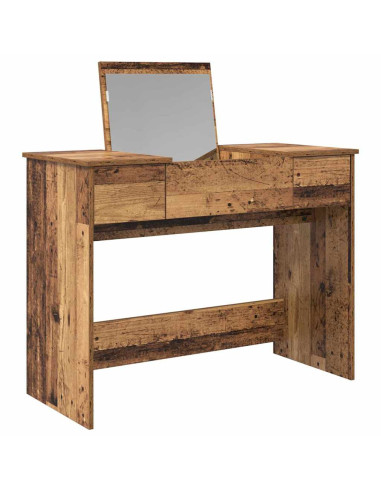 Tavolo per Cosmetici Legno vecchio 100 x 45 x 76 cm