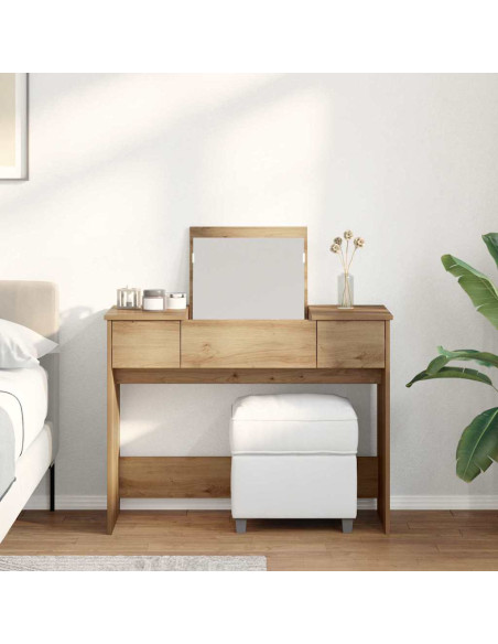 Tavolo per Cosmetici Rovere artigianale 100 x 45 x 76 cm