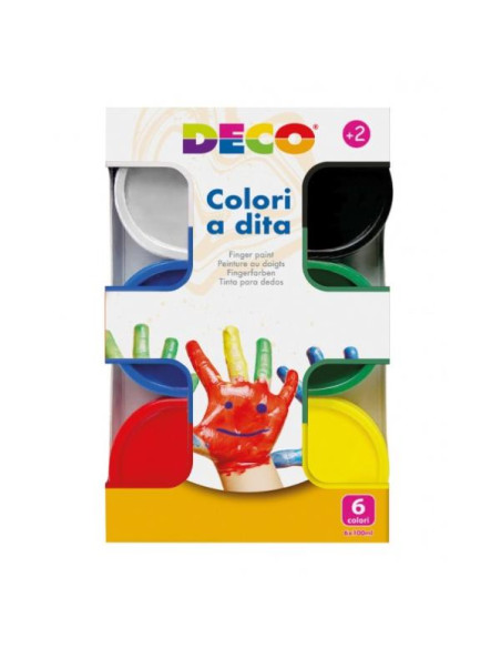 CF6 COLORI A DITA 100ML ASSORTITI