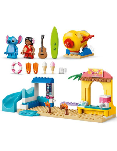 DIVERTIMENTO SPIAGGIA LILO E STITCH