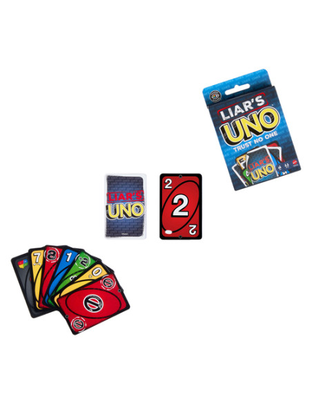 Games JLH43 gioco da tavolo Liar's UNO Carta da gioco Sostituzione
