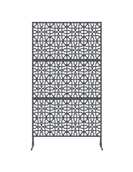 Schermo per Privacy Antracite 100 x 50 x 180 cm Acciaio