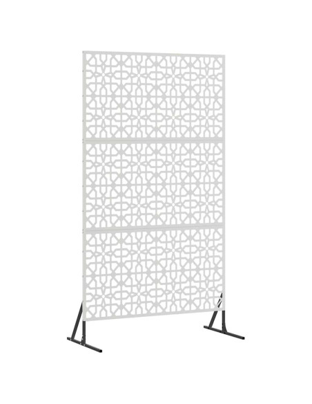 Schermo per Privacy Grigio 100 x 50 x 180 cm Acciaio