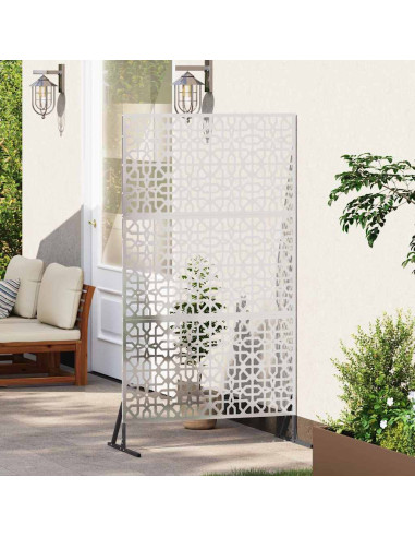 Schermo per Privacy Grigio 100 x 50 x 180 cm Acciaio