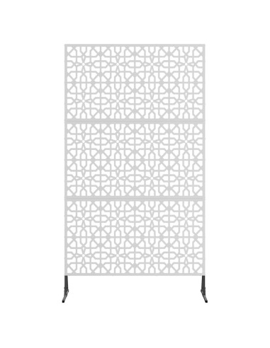 Schermo per Privacy Grigio 100 x 50 x 180 cm Acciaio