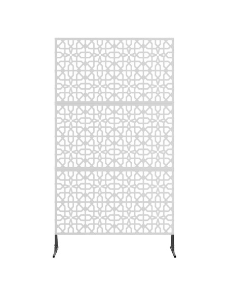 Schermo per Privacy Grigio 100 x 50 x 180 cm Acciaio