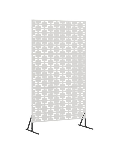 Schermo per Privacy Grigio 100 x 50 x 180 cm Acciaio