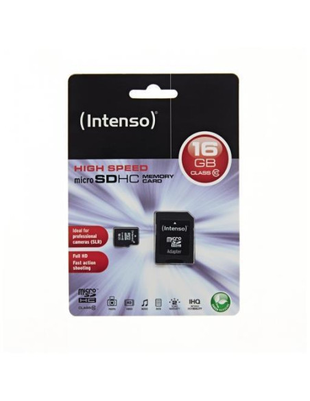 MICRO SD CARD 16GB CON ADATTATORE