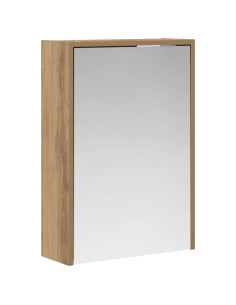 Mobiletto per specchio da bagno con porta Rovere Artigianale 2