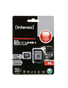 MICRO SD CON ADATTATORE 16GB UHS 2