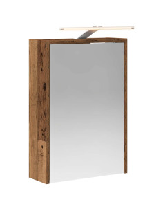 Mobiletto per specchio da bagno Legno vecchio 43 x 16 x 62.5 cm 2